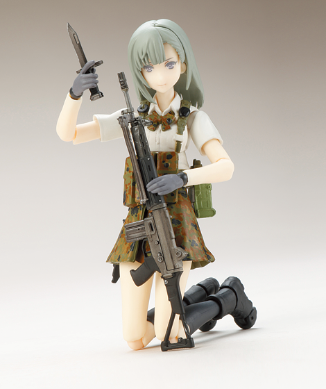 リトルアーモリー Figma 豊崎恵那の式5 56mm小銃折曲銃床式を作ろう ニュース アームズマガジンウェブ