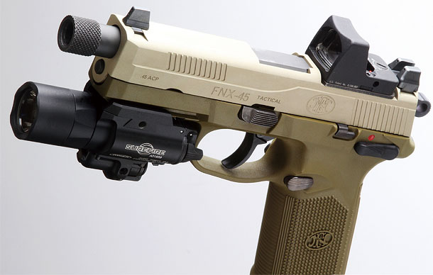 FNH FNX-45 Tactical 実銃レポート