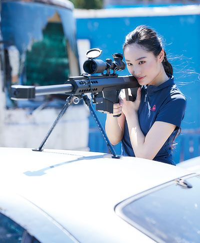 Snow Wolf バレットm82a1エアコッキングガンスコープセット ライセンス刻印バージョン 製品レビュー ニュース アームズマガジンウェブ