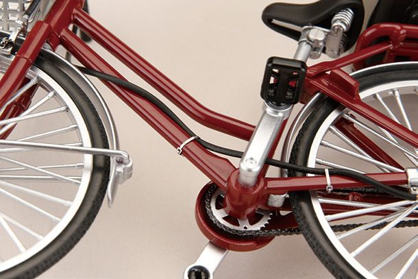 リトルアーモリー「通学自転車(指定防衛校用)」をディテールアップ