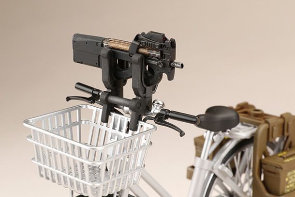 リトルアーモリー「通学自転車(指定防衛校用)」をディテールアップ