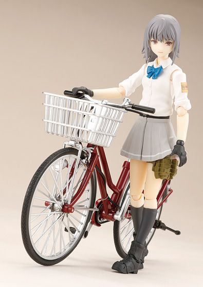 リトルアーモリー「通学自転車(指定防衛校用)」をディテールアップ