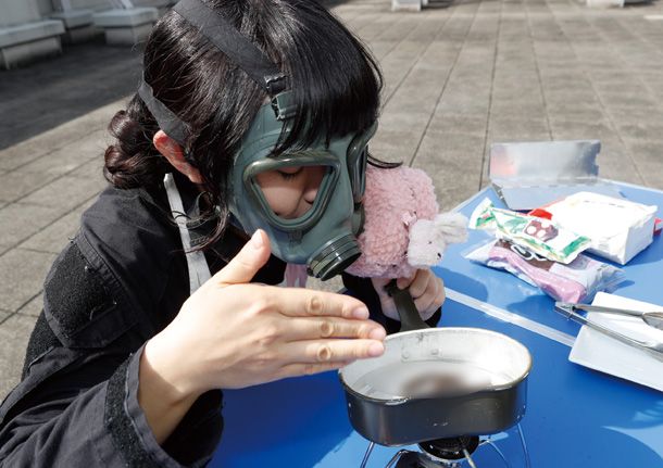 らんまるぽむぽむのサバイバルクッキング!