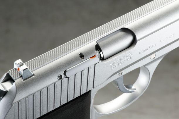 KSC P230SL ヘビーウエイトシルバー ガスブローバックガン