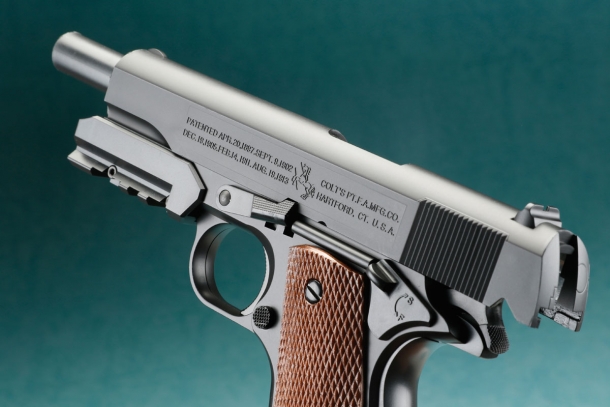 クラウンモデル スライドストップM1911A1ガバメント エアコッキングガン