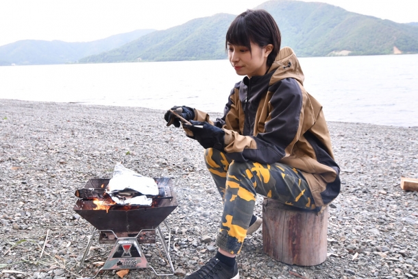 夢は無人島サバイバル かほなんのキャンプ飯 さばいどるかほなんのシンケンキャンプ ニュース アームズマガジンウェブ