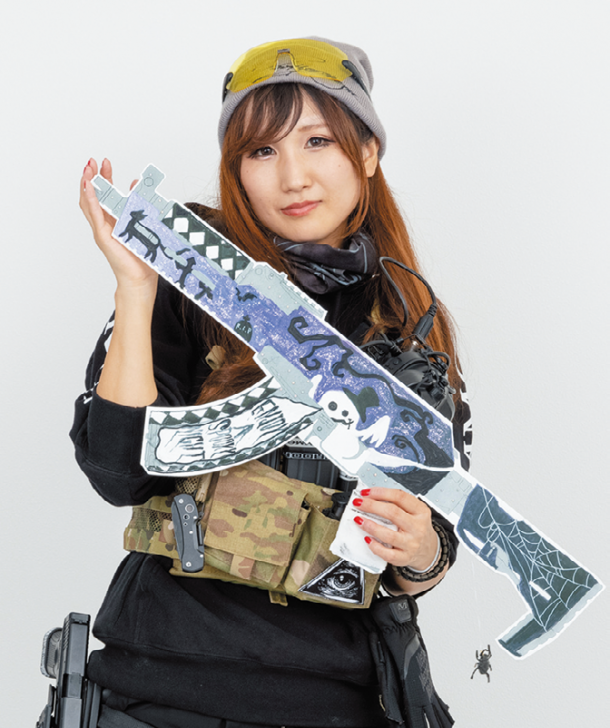 自分だけのakをデザインしよう Akホワイトストーム アートキャンバスチャレンジ ニュース アームズマガジンウェブ