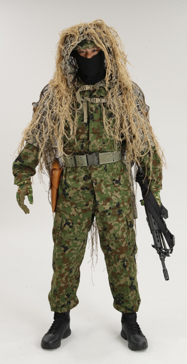 未使用 NOVRITSCH 3D ギリー ショルダーピース マルチカム