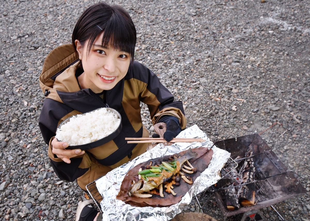 夢は無人島サバイバル かほなんのキャンプ飯 さばいどるかほなんのシンケンキャンプ ニュース アームズマガジンウェブ